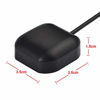 Picture of Bingfu Waterproof Active GPS Navigation Antenna Adhesive Mount SMA Male GPS Antenna with 15cm 6 inch U.FL IPX IPEX to SMA Female RG178 Coaxial Pigtail Cable for GPS Module Receiver Tracking Device