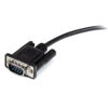 Picture of StarTech.com 3m Black Straight Through DB9 RS232 Serial Cable - DB9 RS232 Serial Extension Cable - Male to Female Cable (MXT1003MBK)