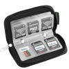 Picture of Eco-Fused Memory Card Case - Fits up to 22x SD, SDHC, Micro SD, Mini SD and 4X CF - Holder with 22 Slots - Microfiber Cleaning Cloth Included