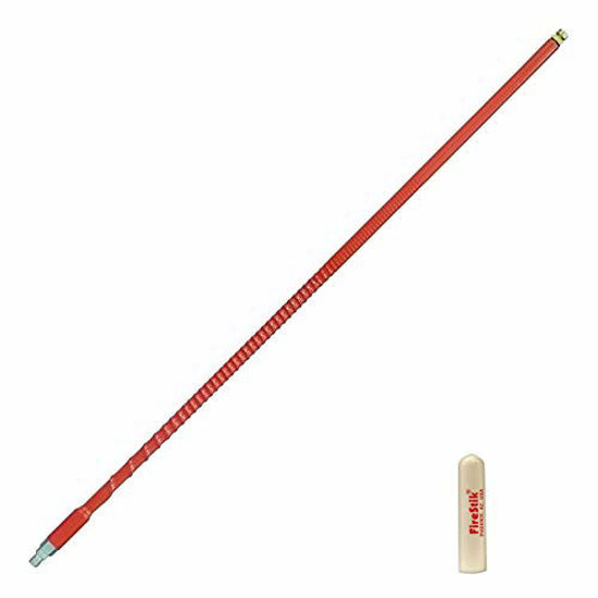 Picture of FireStik 4ft II FS Series Tunable Tip CB Antenna 900 Watts Red FS-4RD