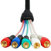 Picture of Mediabridge Component Video Cables with Audio (6 Feet) - Gold Plated RCA to RCA - Supports 1080i