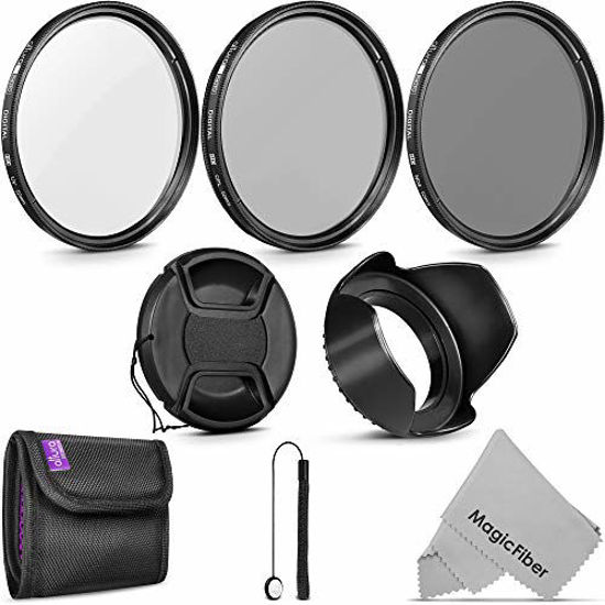 Picture of 52MM Altura Photo Professional UV CPL ND4 Lens Filter Kit and Accessory Set for Nikon and Canon Lenses with a 52mm Filter Size