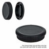 Picture of 2 Pack Z Mount Body Cap Cover & Rear Lens Cap for Nikon Z7 Z7II Z6 Z6II Z5 Z50 Mirrorless Camera and Z Mount Lenses,with 2 Extra Hot Shoe Covers to Protector The Camera Hot Shoe