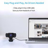 Picture of 1080P Webcam with Microphone, Wansview USB 2.0 Desktop Laptop Computer Web Camera with Auto Light Correction, Plug and Play, for Video Streaming, Conference, Game,Study