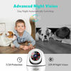 Picture of Dog Camera, 1080P FHD 2.4GHz WiFi Pet Camera , Indoor Security Camera for Pet/Baby/Nanny, AI Human Detection, Night Vision, Cloud Storage/TF Card, 2-Way Audio