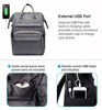 Picture of Laptop Backpack Women Teacher Backpack Nurse Bags, 15.6 Inch Womens Work Backpack Purse Waterproof Anti-theft Travel Back Pack with USB Charging Port (Grey)