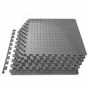 Picture of ProsourceFit Extra Thick Puzzle Exercise Mat 1/2", EVA Foam Interlocking Tiles for Protective, Cushioned Workout Flooring for Home and Gym Equipment, Grey