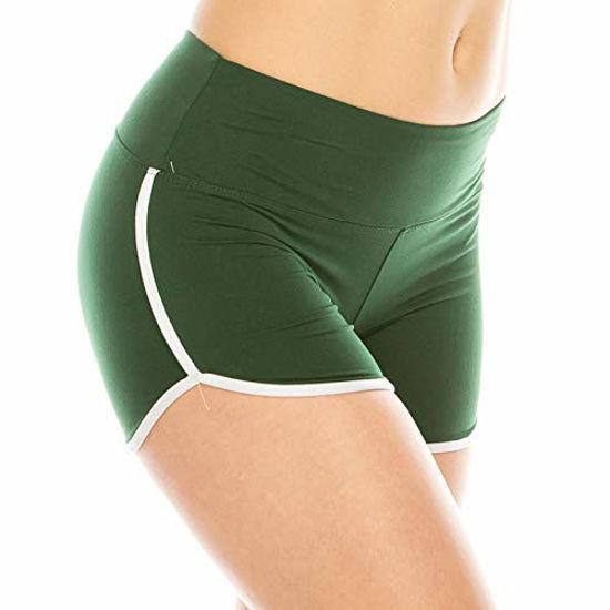 ALWAYS Women's Premium Super Soft Spandex Shorts Teal XL 
