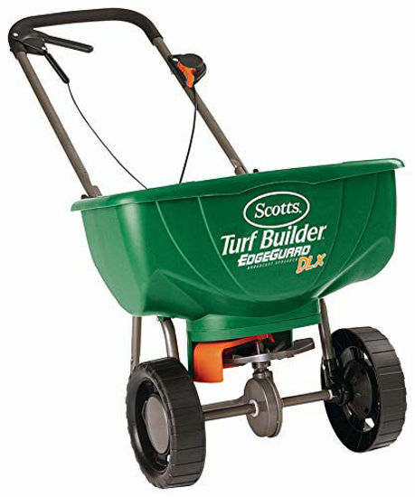 Picture of Scotts Turf Builder EdgeGuard DLX Broadcast Spreader