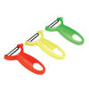 Picture of Kuhn Rikon Original Swiss Translucent Peeler Set, 4-Inch, Red/Green/Yellow