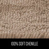 Picture of Gorilla Grip Original Luxury Chenille Bathroom Rug Mat, 44x26, Extra Soft and Absorbent Large Shaggy Rugs, Machine Wash Dry, Perfect Plush Carpet Mats for Tub, Shower, and Bath Room, Dusty Rose