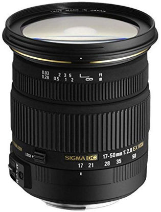 Picture of Sigma 17-50mm f/2.8 EX DC OS HSM FLD Large Aperture Standard Zoom Lens for Nikon Digital DSLR Camera
