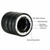 Picture of JJC F Mount Auto Focus Macro Extension Tube Set for Nikon D850 D750 D780 D3500 D3400 D7500 D7200 D7100 D7000 D5600 D5500 D5300 D5200 D5100 D5000 D3300 D3200 D3100 D800 D810 D700 D610 D600 D500 & More