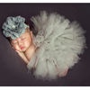 Picture of Baby Photography Props Tutu Skirt Headdress Newborn Girl Photo Shoot Outfits Infant Princess Costume Clothes