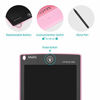 Picture of Mafiti LCD Writing Tablet 8.5 Inch Electronic Writing Drawing Pads Portable Doodle Board Gifts for Kids Office Memo Home Whiteboard Pink