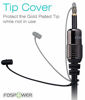 Picture of FosPower (6 Feet) 24K Gold Plated Toslink to Mini Toslink Digital Optical S/PDIF Audio Cable with Metal Connectors & Strain-Relief PVC Jacket