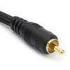 Picture of RCA (M) to 2 RCA (F) Stereo Audio Y Adapter Subwoofer Cable (24k Gold Plated) 1 Male to 2 Female Y Splitter Connectors Extension Cord (20CM/0.5FT)