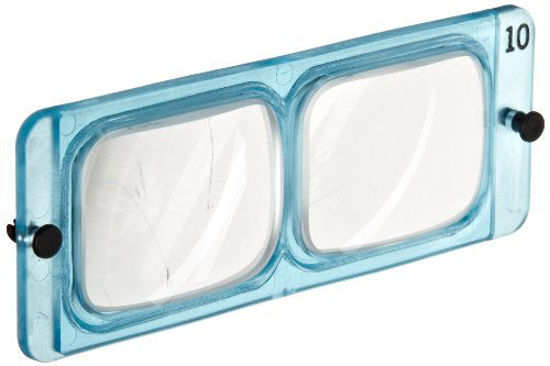 Donegan Optical OptiVISOR Magnifying Headband Visor Complete Set with  Hardcase