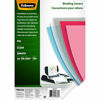 Picture of Fellowes 5376001 PVC Binding Covers A4 150 Microns Clear 100 Pack