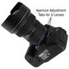 Picture of Fotodiox Pro Lens Mount Adapter - Nikon Nikkor F Mount G-Type D/SLR Lens to Canon EOS (EF, EF-S) Mount SLR Camera Body with Built-In Aperture Control Dial