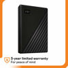 Picture of WD 1TB My Passport Portable External Hard Drive, Black - WDBYVG0010BBK-WESN