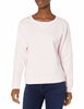 Picture of Hanes Women's V-Notch Pullover Fleece Sweatshirt, Pale Pink, L