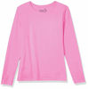 Picture of Hanes Women's Long Sleeve Tee, Pink Swish, Small