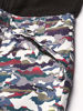 Picture of Arctix Kids Limitless Fleece Top-Bib Overalls, White Multi Camo, Medium Husky