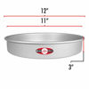 Picture of Fat Daddio's Round Cake Pan, 11 x 3 Inch, Silver