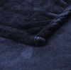 Picture of Exclusivo Mezcla Large Flannel Velvet Plush Throw Blanket - 50" x 70" (Navy Blue)