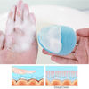 Picture of Super Soft Silicone Face Cleanser and Massager Brush Manual Facial Cleansing Brush Handheld Mat Scrubber For Sensitive, Delicate, Dry Skin (Pack of 4)