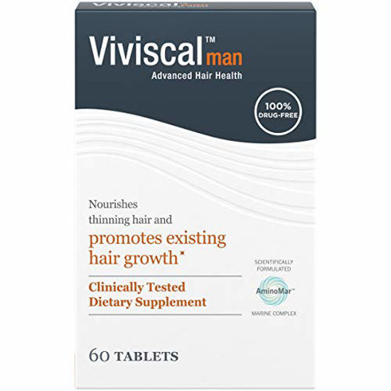 Picture of Viviscal Man Hair Growth Supplements, 60 Count