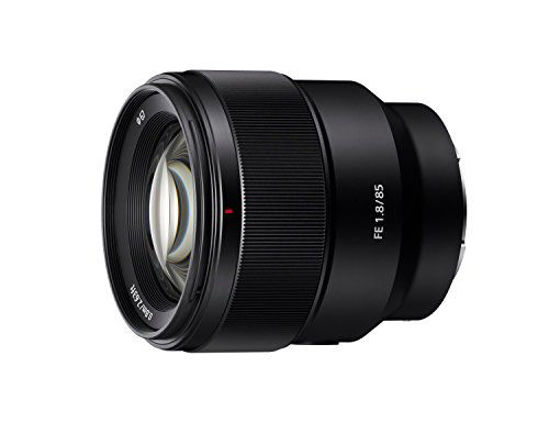 Picture of Sony SEL85F18 85mm F/1.8-22 Medium-Telephoto Fixed Prime Camera Lens, Black