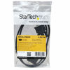 Picture of StarTech.com 1m Black Straight Through DB9 RS232 Serial Cable - DB9 RS232 Serial Extension Cable - Male to Female Cable (MXT1001MBK)
