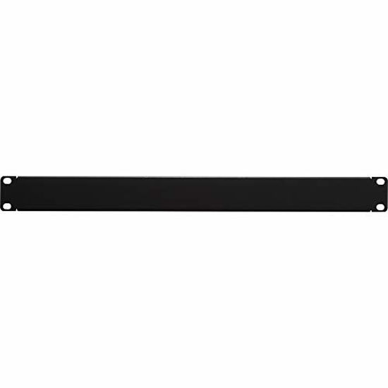 Picture of NavePoint 1U Blank Rack Mount Panel Spacer for 19-Inch Server Network Rack Enclosure Or Cabinet Black