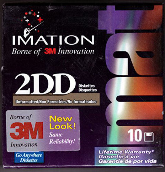 Picture of Imation Corp 3.5 DS/DD UFMT DISK 10PK ( 12042 ) (Discontinued by Manufacturer), Packaging May Vary