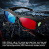 Picture of BIAL 2 Pack Red-Blue 3D Glasses with Case Glassese Cloth Cyan Anaglyph Simple Style 3D Movie Game- Extra Upgrade