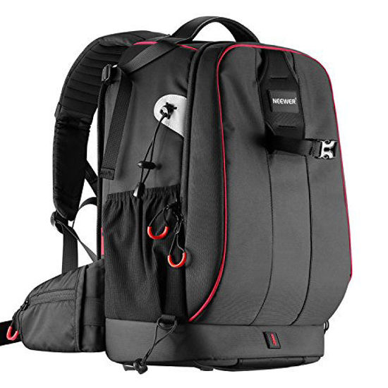 Picture of Neewer Pro Camera Case Waterproof Shockproof Adjustable Padded Camera Backpack Bag with Anti-theft Combination Lock for DSLR,DJI Phantom 1 2 3 Professional Drone Tripods Flash Lens and Other Accessory