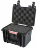 Picture of Monoprice Weatherproof/Shockproof Hard Case - Black IP67 Level dust and Water Protection up to 1 Meter Depth with Customizable Foam, 8 x 7 x 6 in, 2.9 Liter (112679)