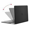 Picture of MOSISO Compatible with MacBook Pro 13 inch Case 2016-2020 Release A2338 M1 A2289 A2251 A2159 A1989 A1706 A1708, Plastic Hard Shell Case&Keyboard Cover Skin&Screen Protector&Storage Bag, Black