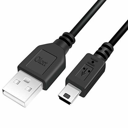 Picture of USB Power Charger Cable Compatible with Texas Instruments TI-84 Plus CE Graphing, TI 84 Plus C Silver Edition Calculators Charging Cord