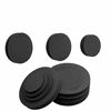 Picture of 4PCS 6" 6.5" 6.75 inch Universal EVA Self Adhesive Sponge High Rebound Waterproof Car Door Speaker Foam Fast Rings Baffle Kit