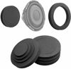 Picture of 4PCS 6" 6.5" 6.75 inch Universal EVA Self Adhesive Sponge High Rebound Waterproof Car Door Speaker Foam Fast Rings Baffle Kit