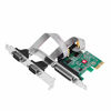 Picture of SIIG Dual (2) Serial Port/RS-232 and Single (1) Parallel Port PCIe Card Compatible with 16C550 UART (JJ-E20411-S1)