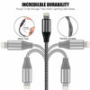 Picture of iPhone Charger Cable (3 Pack 10 Foot), [MFi Certified] 10 Feet Nylon Braided Cable, iPhone Charging Cord USB Cable Compatible with iPhone 11/Pro/X/Xs Max/XR/8 Plus /7 Plus/6/ iPad