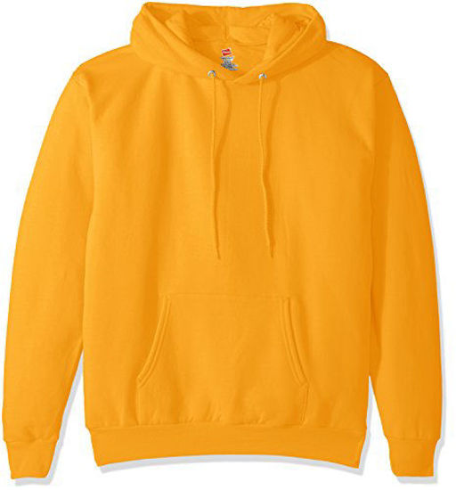 Picture of Hanes mens Pullover Ecosmart Fleece Hooded Sweatshirt Hoody, Gold, XXXX-Large US