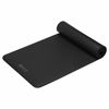 Picture of Gaiam Essentials Thick Yoga Mat Fitness and Exercise Mat With Easy-Cinch Yoga Mat Carrier Strap, Black, 72"L X 24"W X 2/5 Inch Thick