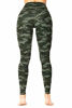 Picture of Sunzel Workout Leggings for Women, Squat Proof High Waisted Yoga Pants 4 Way Stretch, Buttery Soft Green Camo