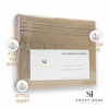 Picture of 1500 Thread Count 3pc Bed Sheet Set Egyptian Quality Deep Pocket - All Size, 12 Colors - Twin, Taupe