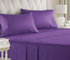 Picture of King Size Sheet Set - 4 Piece Set - Hotel Luxury Bed Sheets - Extra Soft - Deep Pockets - Easy Fit - Breathable & Cooling - Wrinkle Free - Comfy - Purple Plum Bed Sheets - Kings Sheets - 4 PC